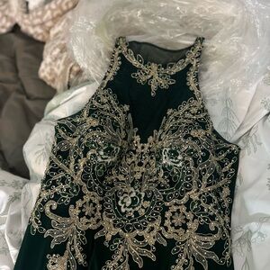 Green prom dress
